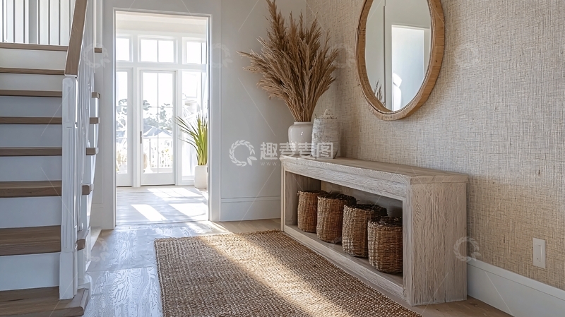 高清大图下载【趣麦麦图】温馨简约的入口空间