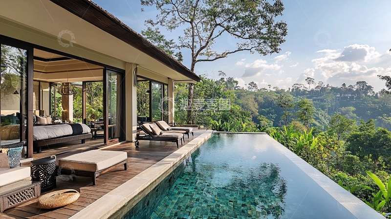 高清大图下载【趣麦麦图】度假别墅