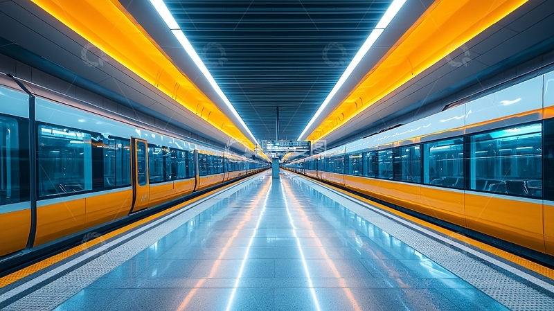 高清大图下载【趣麦麦图】未来地铁站