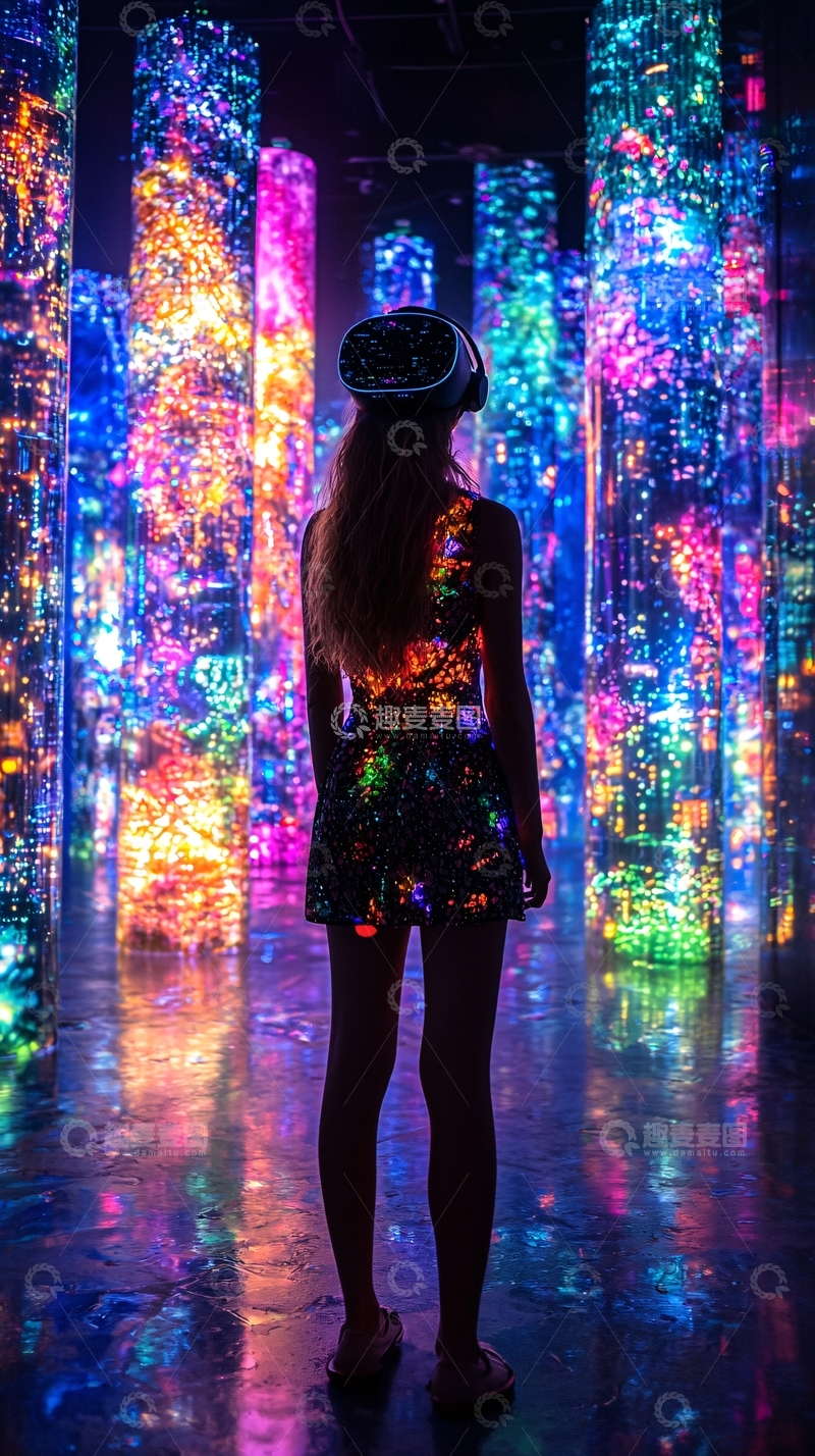 高清大图下载【趣麦麦图】虚拟现实体验43