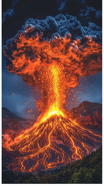 火山喷发