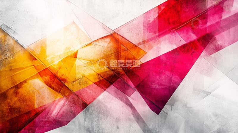 高清大图下载【趣麦麦图】抽象几何背景