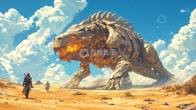 高清大图下载【趣麦麦图】巨兽