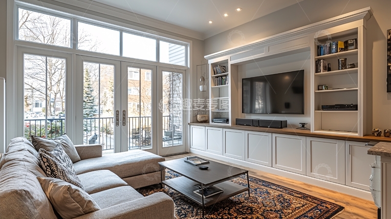 高清大图下载【趣麦麦图】简约现代客厅