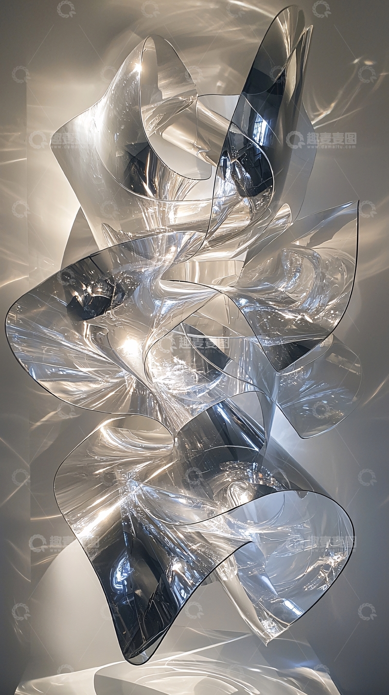 高清大图下载【趣麦麦图】透明雕塑