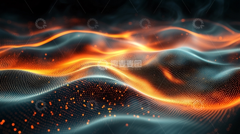 高清大图下载【趣麦麦图】抽象火焰背景