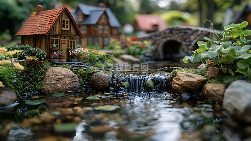 高清大图下载【趣麦麦图】微缩景观