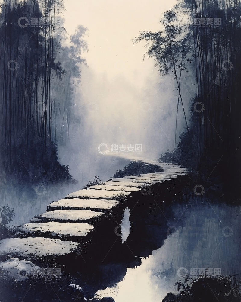 高清大图下载【趣麦麦图】水墨画