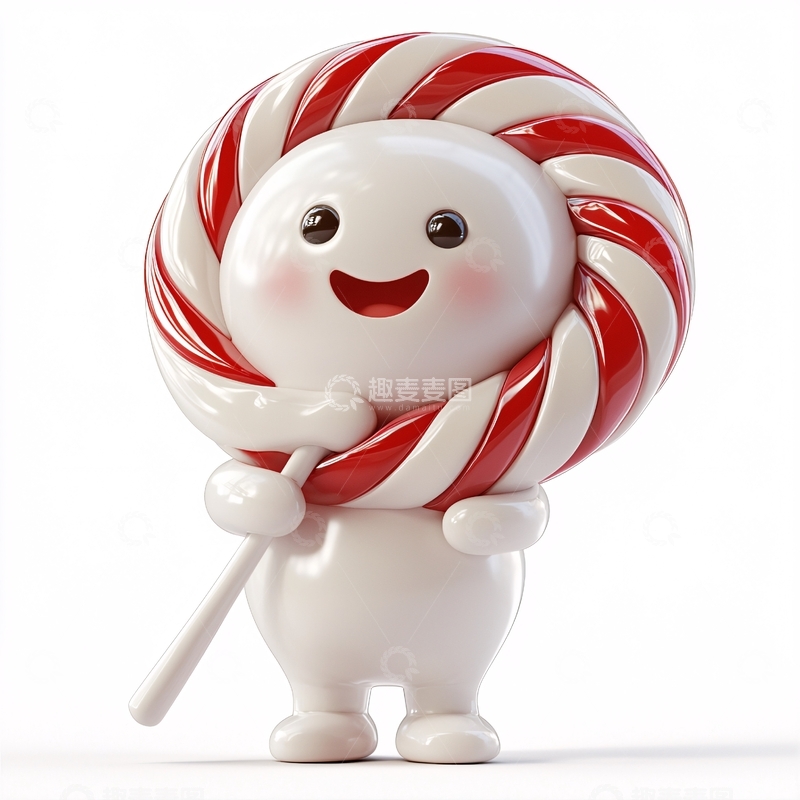 高清大图下载【趣麦麦图】可爱糖果人