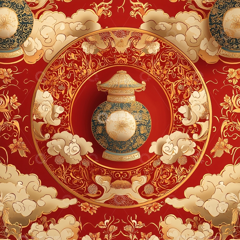 高清大图下载【趣麦麦图】中式纹样