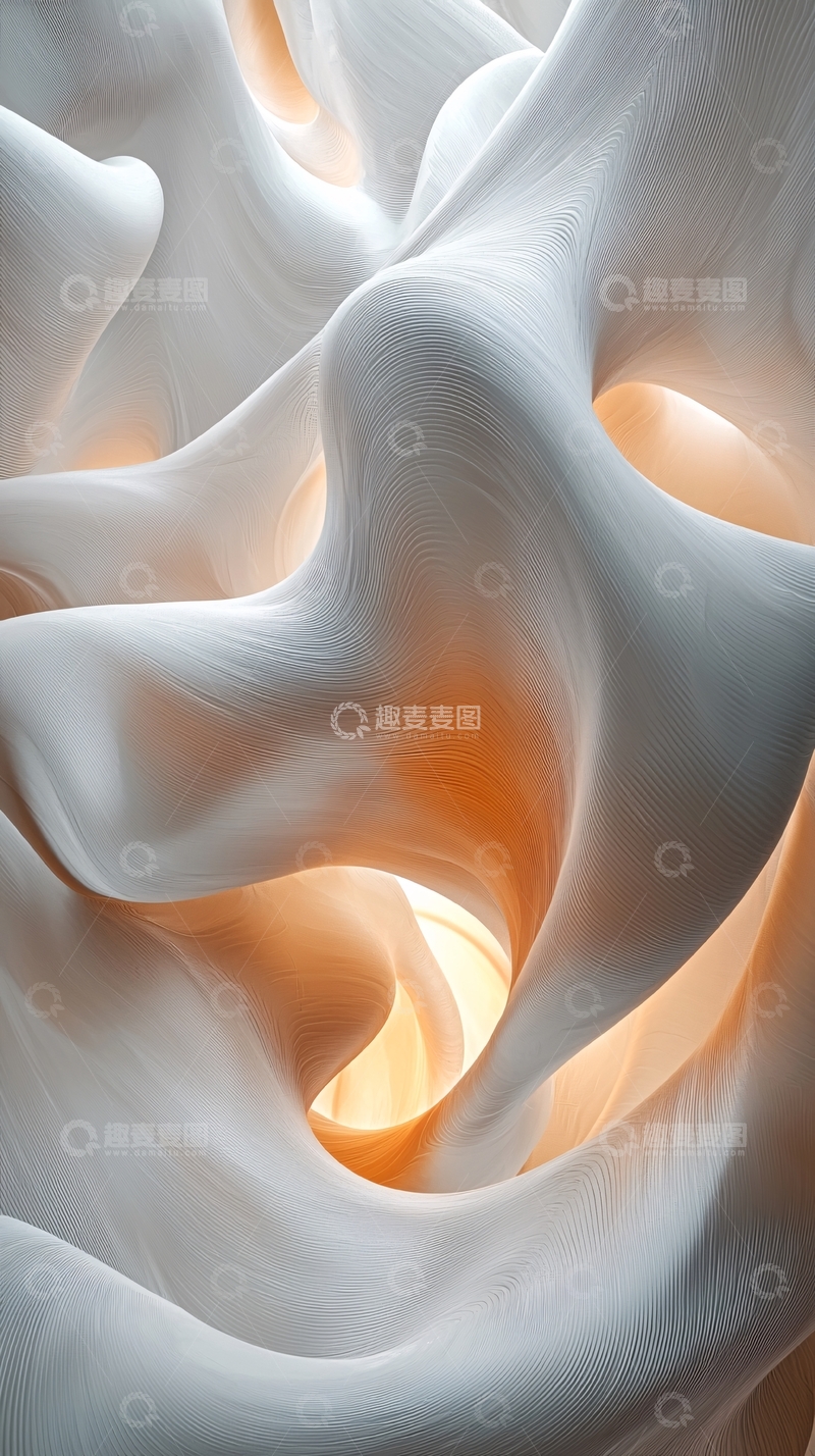 高清大图下载【趣麦麦图】抽象曲线