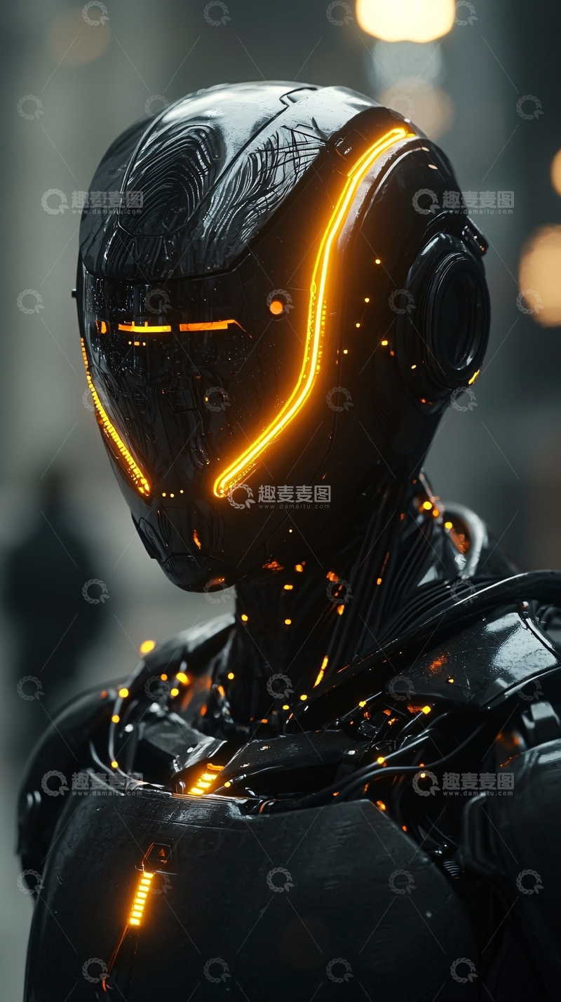 高清大图下载【趣麦麦图】科幻机器人高清壁纸