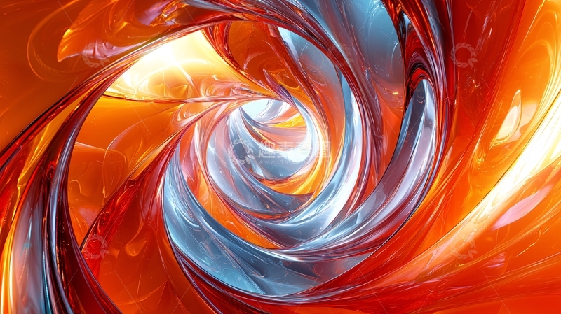高清大图下载【趣麦麦图】抽象漩涡