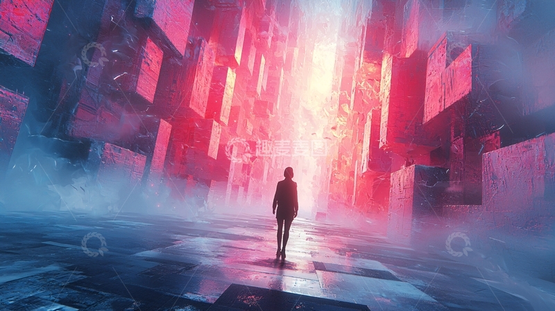 高清大图下载【趣麦麦图】未来都市