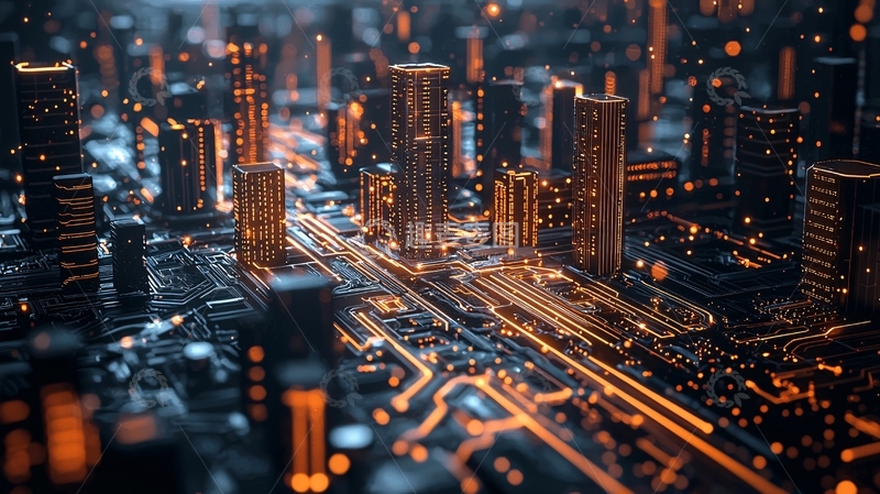 高清大图下载【趣麦麦图】未来科技城市119