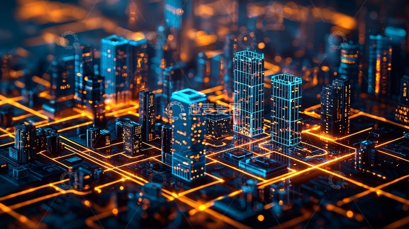 高清大图下载【趣麦麦图】未来科技城市120