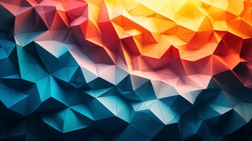 低多边形抽象背景