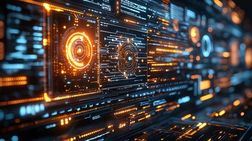 科技感数据界面