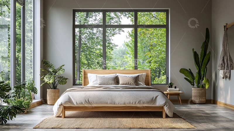 高清大图下载【趣麦麦图】简约卧室