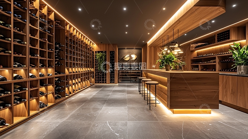 高清大图下载【趣麦麦图】高端私人酒窖