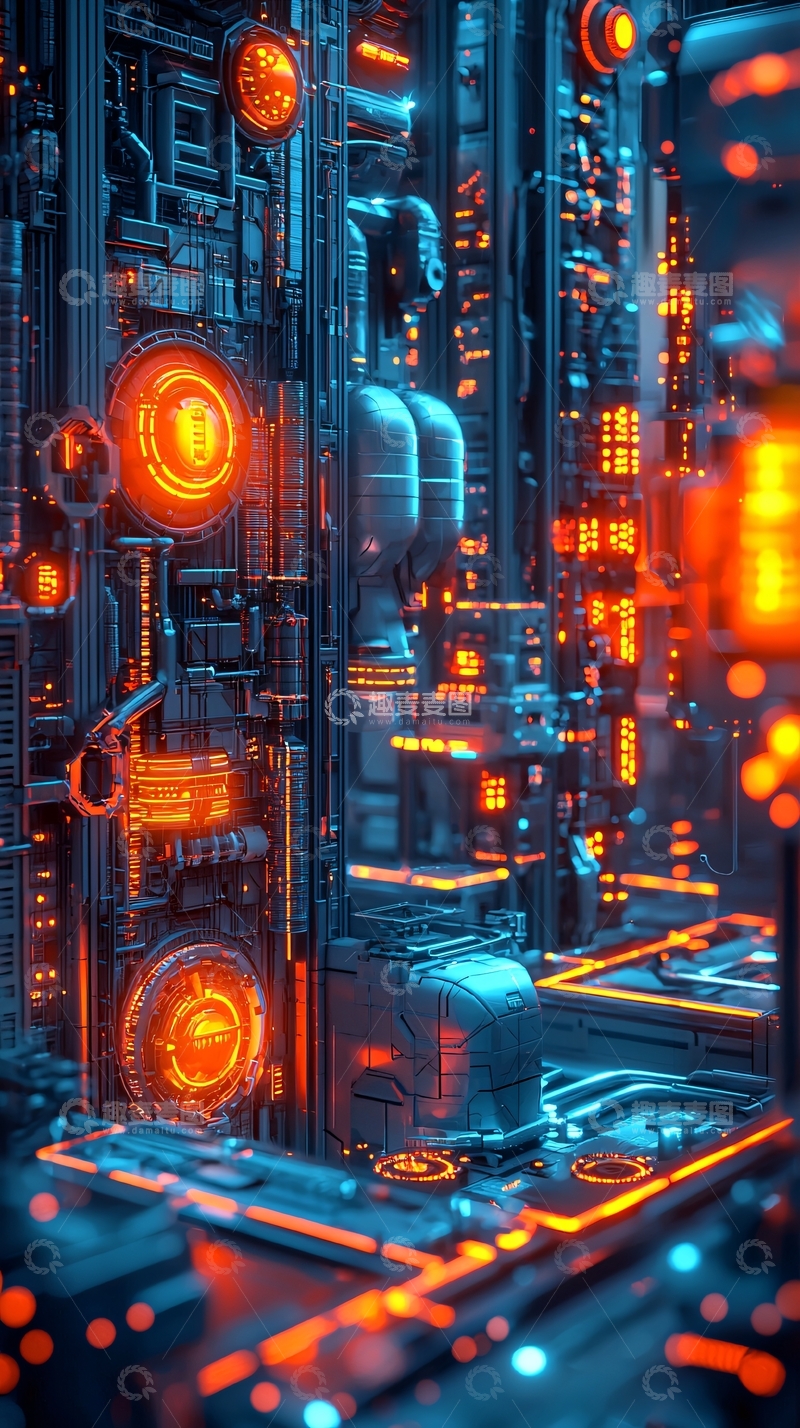 高清大图下载【趣麦麦图】未来科技感建筑