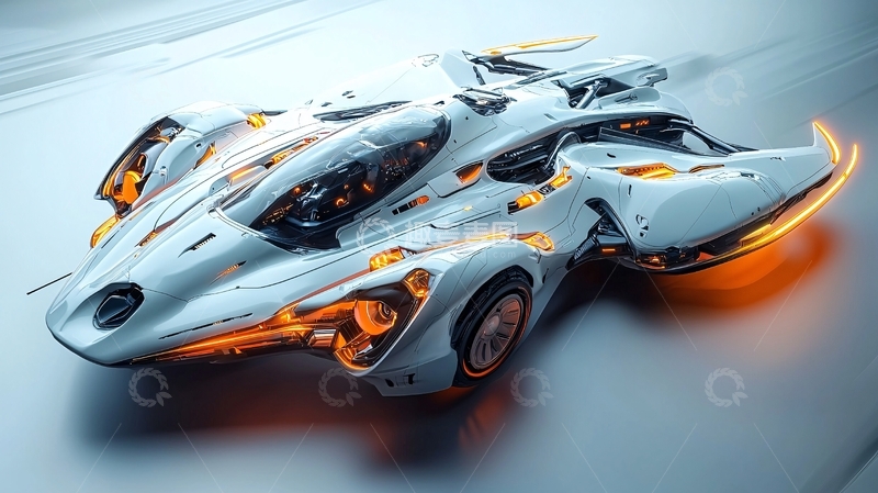 高清大图下载【趣麦麦图】未来科幻汽车