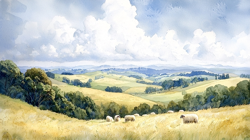 高清大图下载【趣麦麦图】田园风光308