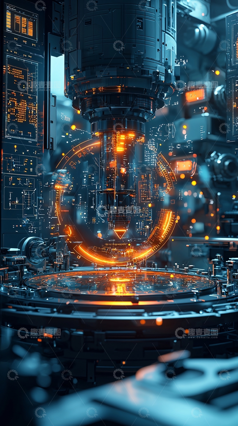 高清大图下载【趣麦麦图】未来科技感