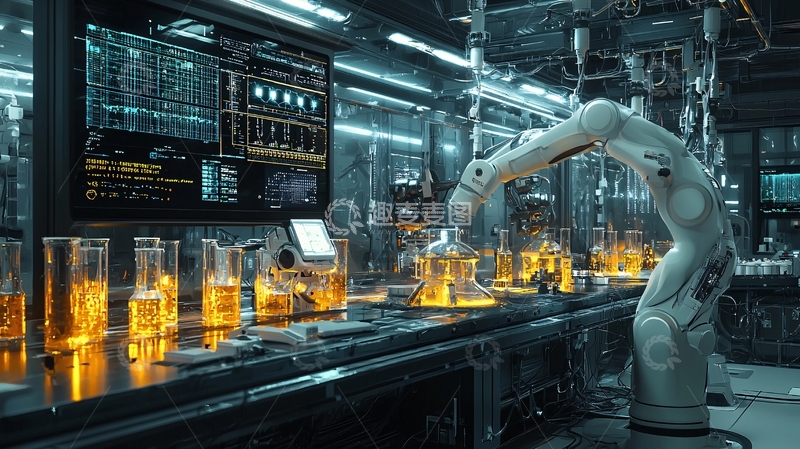 高清大图下载【趣麦麦图】未来科技实验室