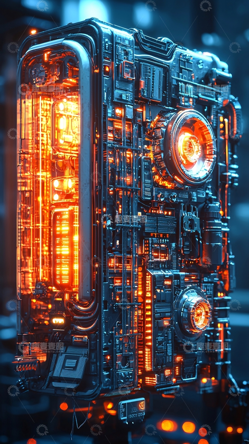 高清大图下载【趣麦麦图】未来科技感装置