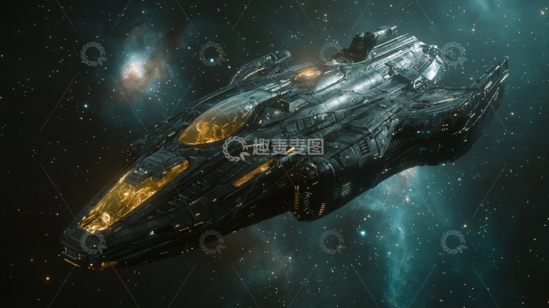 高清大图下载【趣麦麦图】宇宙飞船高清图