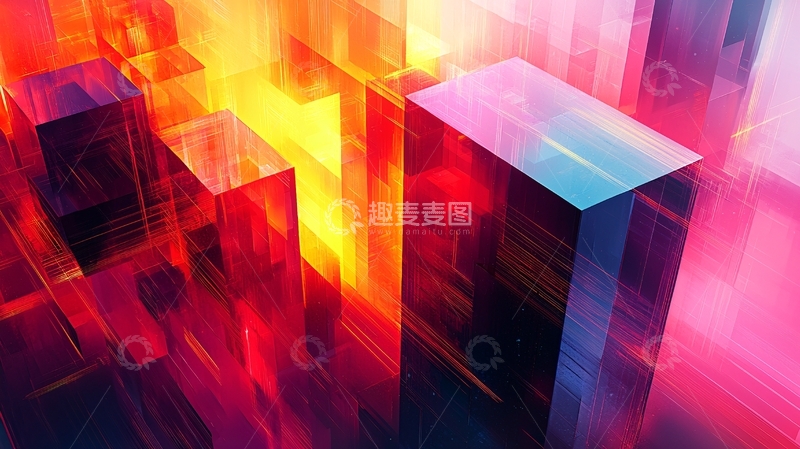 高清大图下载【趣麦麦图】抽象几何