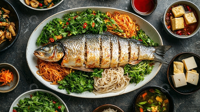 高清大图下载【趣麦麦图】烤鱼