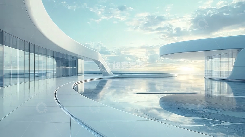 高清大图下载【趣麦麦图】未来主义建筑