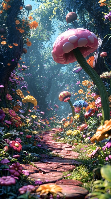 梦幻森林小路89