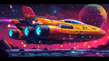 宇宙飞船太空旅行