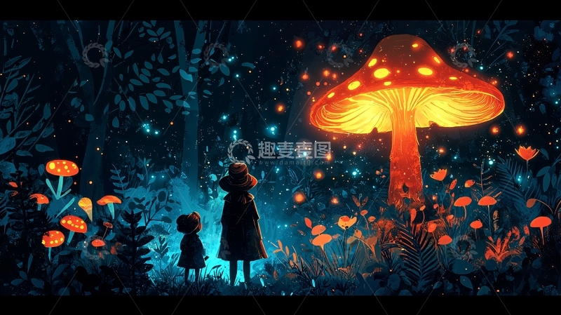 高清大图下载【趣麦麦图】黑暗森林