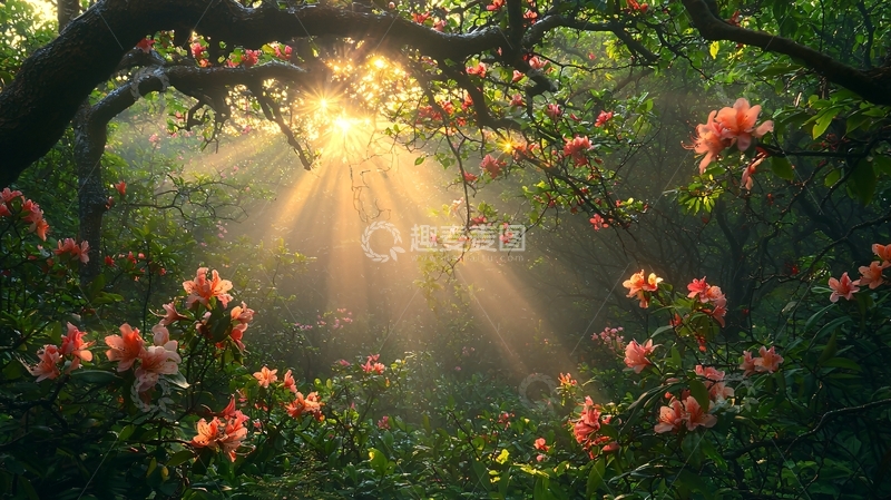 高清大图下载【趣麦麦图】阳光森林