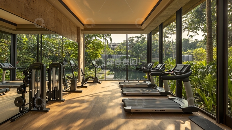 高清大图下载【趣麦麦图】高端健身房