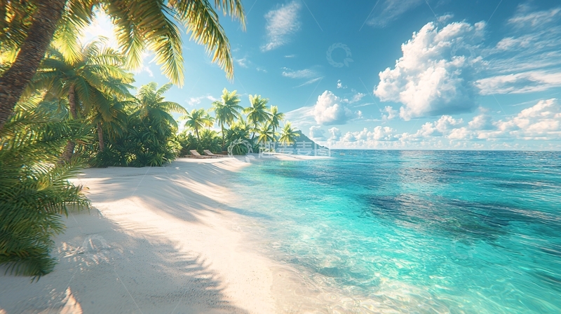 高清大图下载【趣麦麦图】热带海滩风景