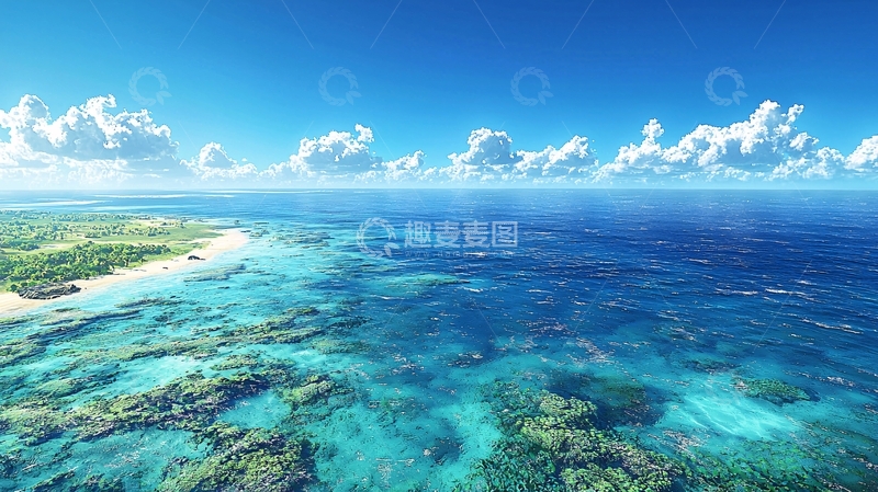 高清大图下载【趣麦麦图】热带海岛风光