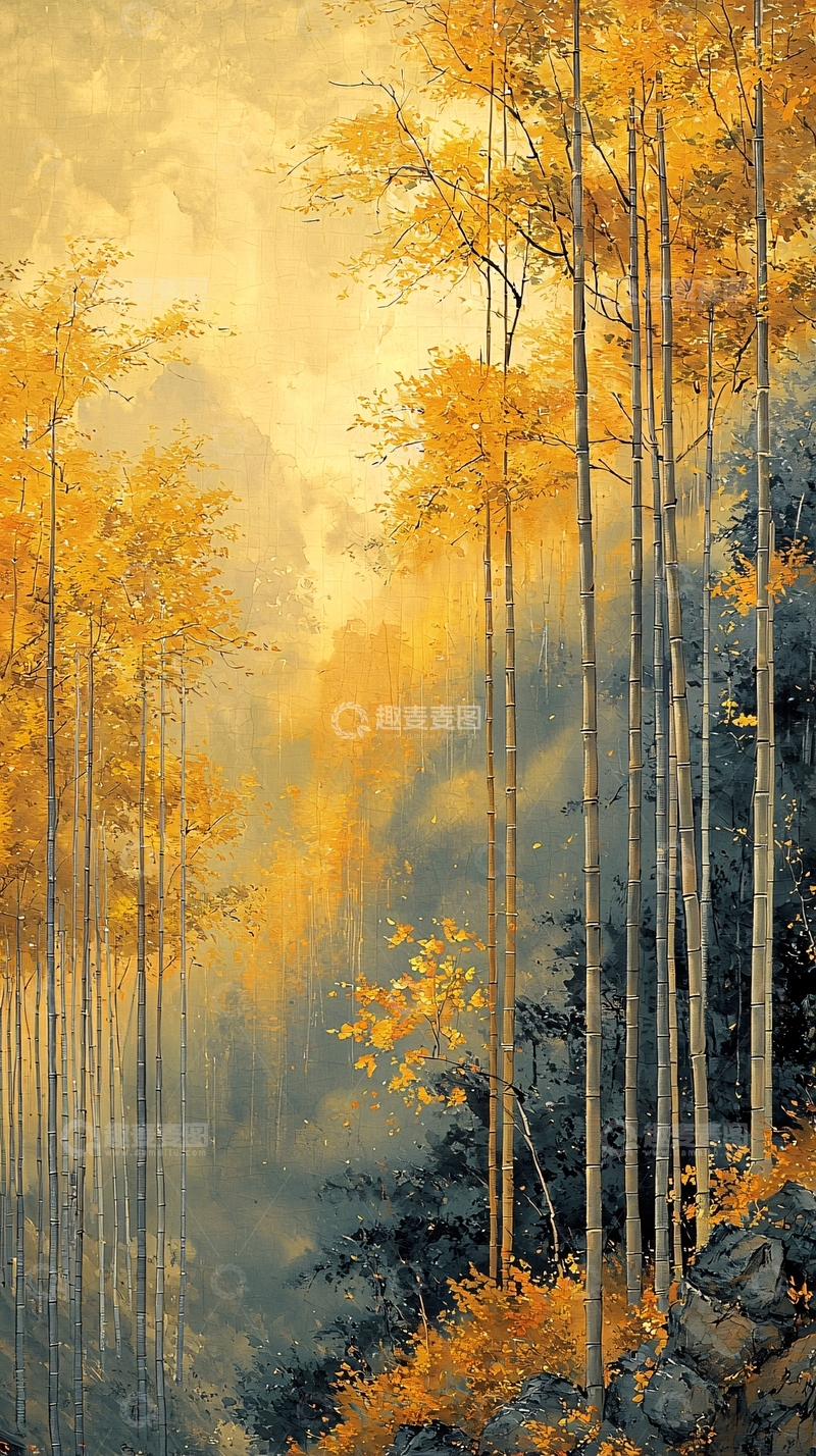 高清大图下载【趣麦麦图】秋日森林