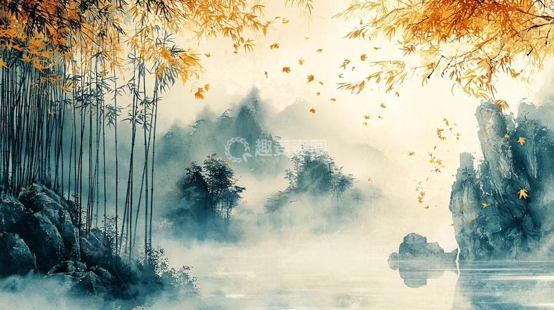 高清大图下载【趣麦麦图】水墨画