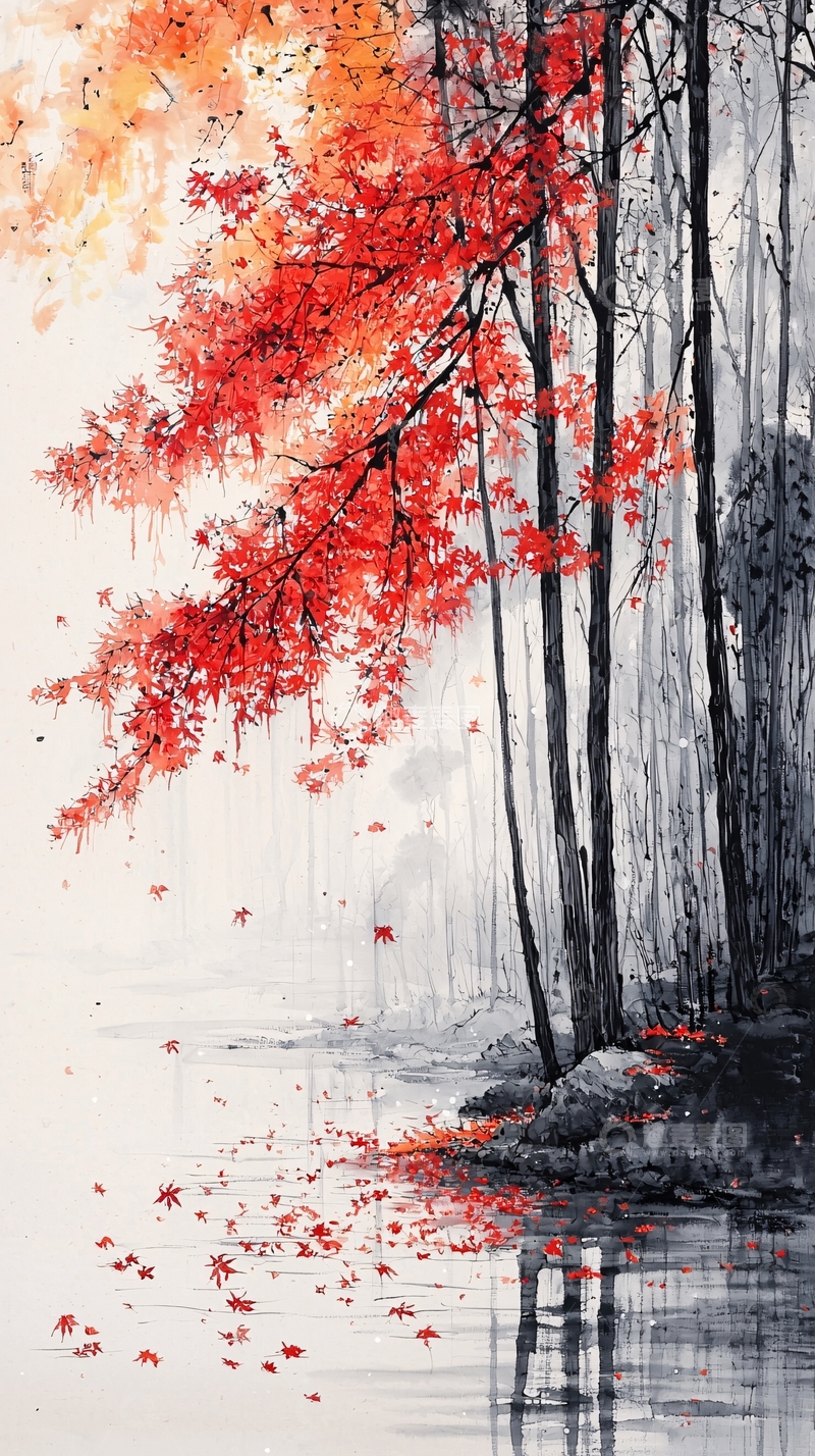 高清大图下载【趣麦麦图】红叶