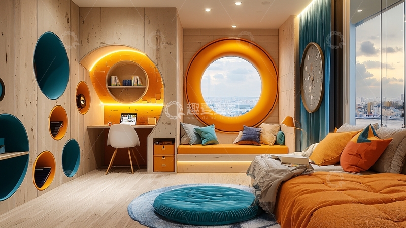 高清大图下载【趣麦麦图】儿童房设计