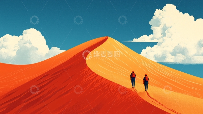 高清大图下载【趣麦麦图】沙漠