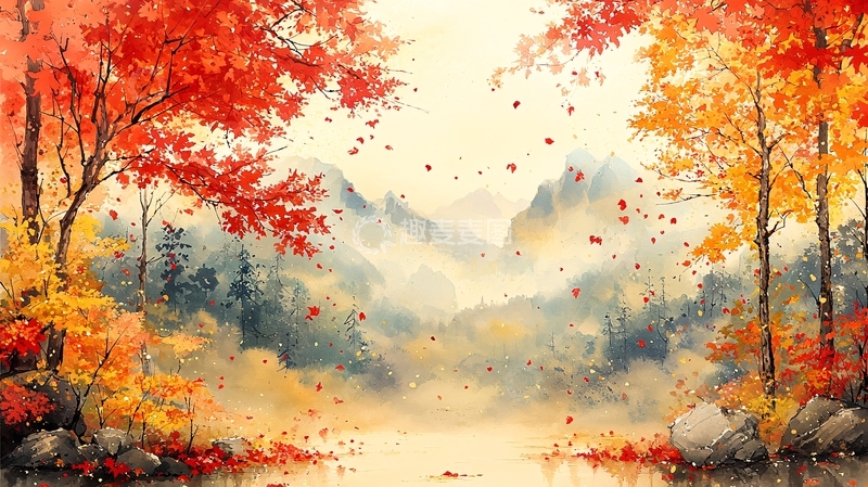 高清大图下载【趣麦麦图】秋景