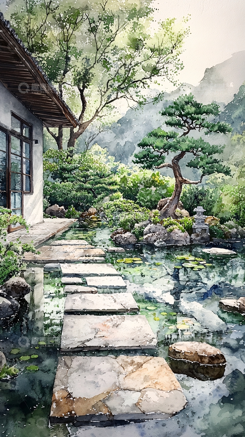 高清大图下载【趣麦麦图】水墨画