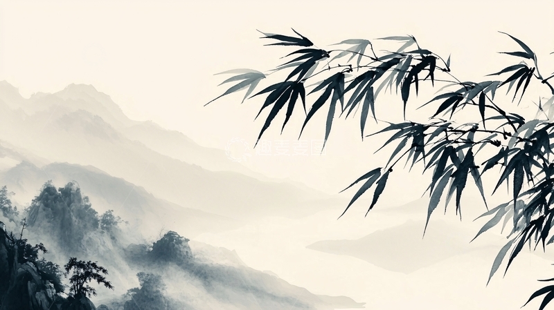 高清大图下载【趣麦麦图】水墨画