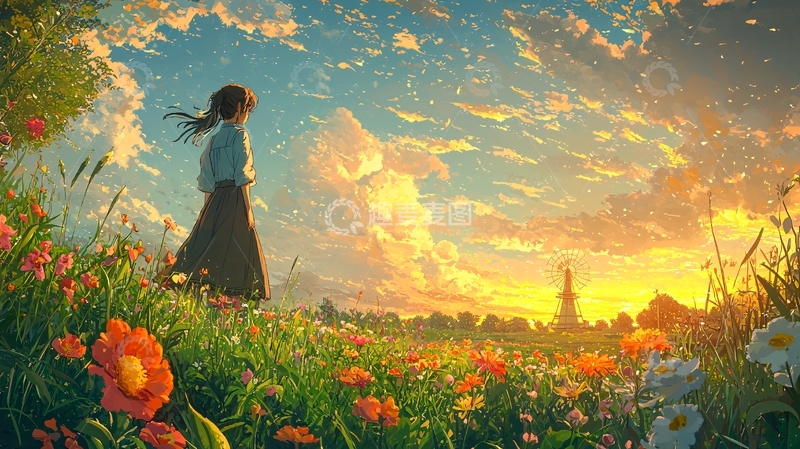 高清大图下载【趣麦麦图】女孩